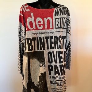 XIKOI Oversized Sweater Batwing Sleeve Pullover One Size